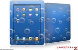 iPad Skin - Bubbles Blue