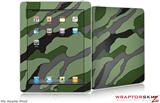 iPad Skin - Camouflage Green