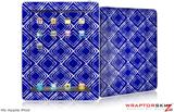 iPad Skin Wavey Royal blue