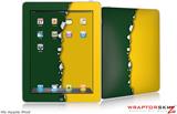 iPad Skin Ripped Colors Green Yellow