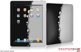 iPad Skin Ripped Colors Black Gray