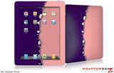iPad Skin Ripped Colors Purple Pink