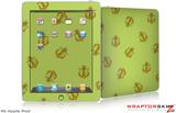 iPad Skin Anchors Away Sage Green