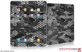 iPad Skin HEX Mesh Camo 01 Gray