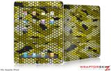 iPad Skin HEX Mesh Camo 01 Yellow