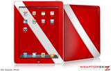 iPad Skin Dive Scuba Flag