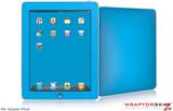 iPad Skin Solid Color Blue Neon