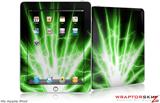 iPad Skin - Lightning Green