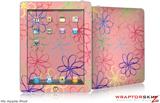 iPad Skin - Kearas Flowers on Pink
