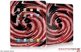 iPad Skin - Alecias Swirl 02 Red