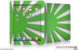 iPad Skin - Japanese Rising Sun Green