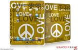 iPad Skin - Love and Peace Yellow