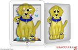 iPad Skin - Puppy Dogs on White