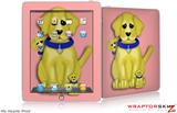 iPad Skin - Puppy Dogs on Pink