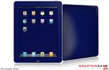 iPad Skin - Carbon Fiber Blue