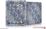 iPad Skin - Victorian Design Blue