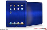 iPad Skin - Brushed Metal Blue