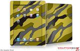 iPad Skin - Camouflage Yellow