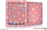 iPad Skin - Pastel Flowers on Pink