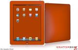 iPad Skin - Solids Collection Burnt Orange