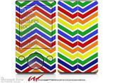 Zig Zag Rainbow - Decal Style skin fits Zune 80/120GB  (ZUNE SOLD SEPARATELY)