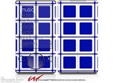 Squared Royal Blue - Decal Style skin fits Zune 80/120GB  (ZUNE SOLD SEPARATELY)