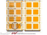 Squared Orange - Decal Style skin fits Zune 80/120GB  (ZUNE SOLD SEPARATELY)