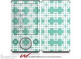 Boxed Seafoam Green - Decal Style skin fits Zune 80/120GB  (ZUNE SOLD SEPARATELY)