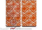 Wavey Burnt Orange - Decal Style skin fits Zune 80/120GB  (ZUNE SOLD SEPARATELY)