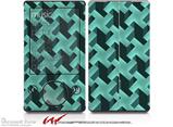 Retro Houndstooth Seafoam Green - Decal Style skin fits Zune 80/120GB  (ZUNE SOLD SEPARATELY)