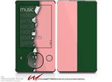 Ripped Colors Green Pink - Decal Style skin fits Zune 80/120GB  (ZUNE SOLD SEPARATELY)