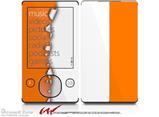 Ripped Colors Orange White - Decal Style skin fits Zune 80/120GB  (ZUNE SOLD SEPARATELY)