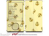Anchors Away Yellow Sunshine - Decal Style skin fits Zune 80/120GB  (ZUNE SOLD SEPARATELY)