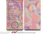 Neon Swoosh on Pink - Decal Style skin fits Zune 80/120GB  (ZUNE SOLD SEPARATELY)