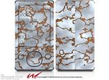 Rusted Metal - Decal Style skin fits Zune 80/120GB  (ZUNE SOLD SEPARATELY)