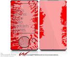 Big Kiss Red Lips on Pink - Decal Style skin fits Zune 80/120GB  (ZUNE SOLD SEPARATELY)