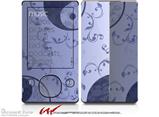Feminine Yin Yang Blue - Decal Style skin fits Zune 80/120GB  (ZUNE SOLD SEPARATELY)