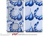 Petals Blue - Decal Style skin fits Zune 80/120GB  (ZUNE SOLD SEPARATELY)