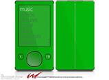 Solids Collection Green - Decal Style skin fits Zune 80/120GB  (ZUNE SOLD SEPARATELY)