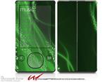 Mystic Vortex Green - Decal Style skin fits Zune 80/120GB  (ZUNE SOLD SEPARATELY)