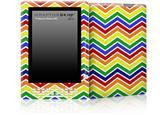 Zig Zag Rainbow - Decal Style Skin for Amazon Kindle DX