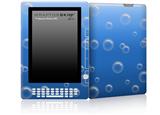 Bubbles Blue - Decal Style Skin for Amazon Kindle DX