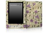 Flowers and Berries Purple - Decal Style Skin for Amazon Kindle DX