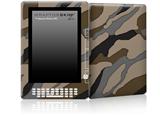 Camouflage Brown - Decal Style Skin for Amazon Kindle DX