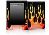 Metal Flames - Decal Style Skin for Amazon Kindle DX
