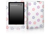 Pastel Flowers - Decal Style Skin for Amazon Kindle DX