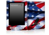 Ole Glory Bald Eagle - Decal Style Skin for Amazon Kindle DX