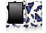 Butterflies Blue - Decal Style Skin for Amazon Kindle DX