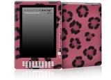 Leopard Skin Pink - Decal Style Skin for Amazon Kindle DX