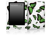 Butterflies Green - Decal Style Skin for Amazon Kindle DX